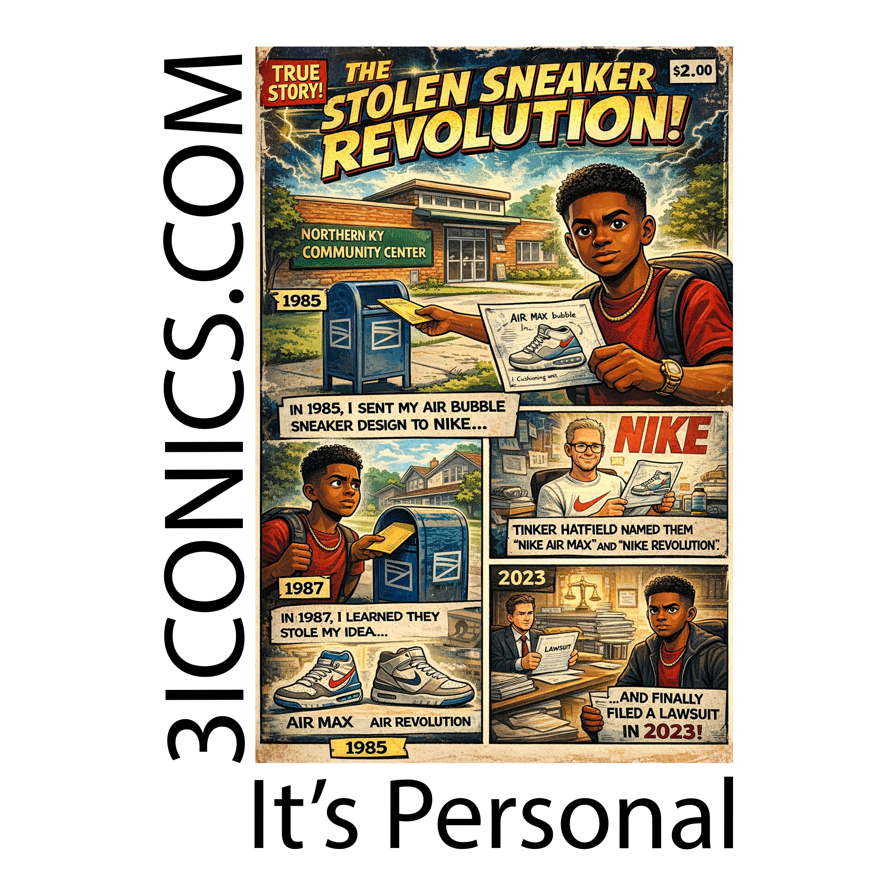 3ICONICS "COMIC" 11x17 POSTER