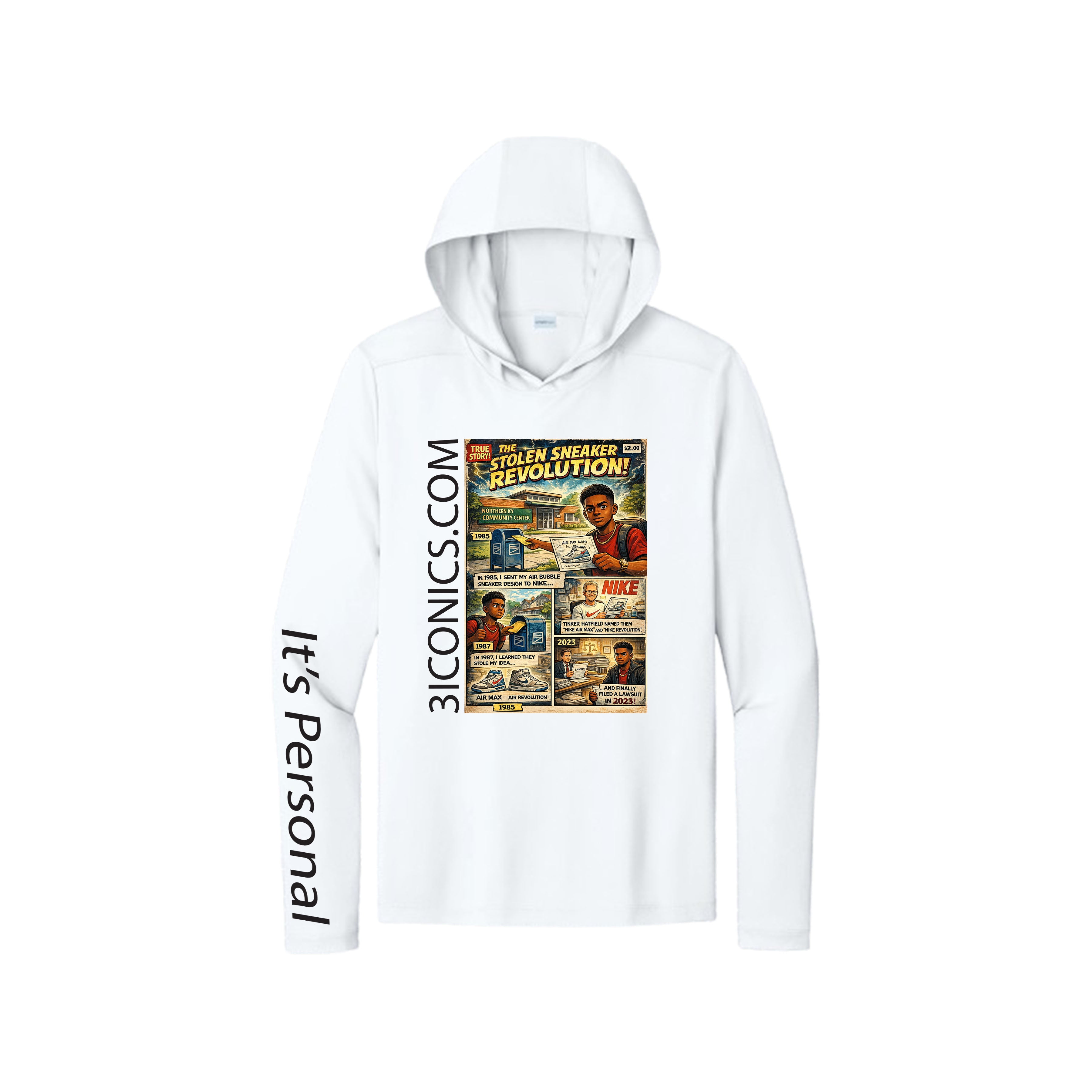 3ICONICS "COMIC" HOODIE