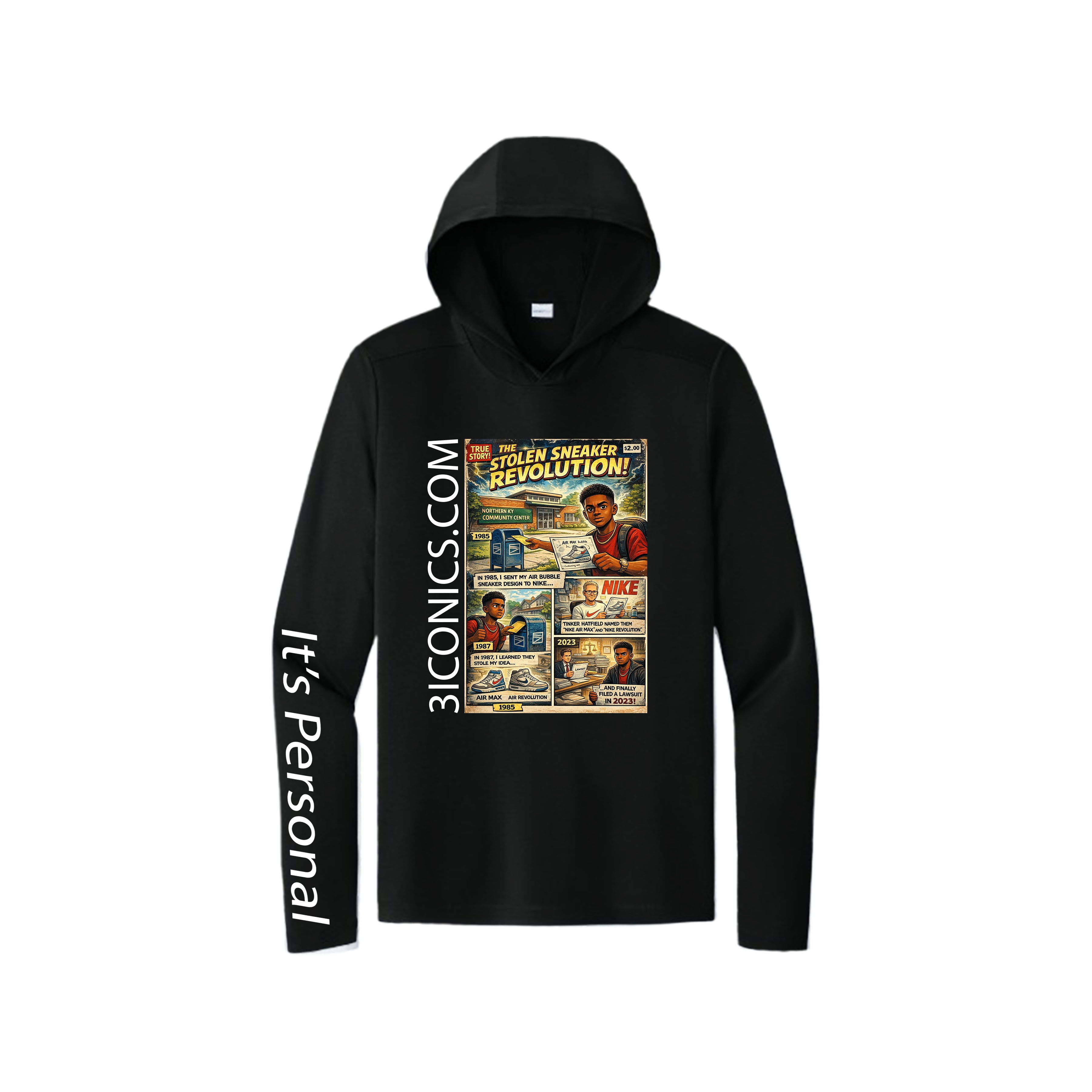 3ICONICS "COMIC" HOODIE