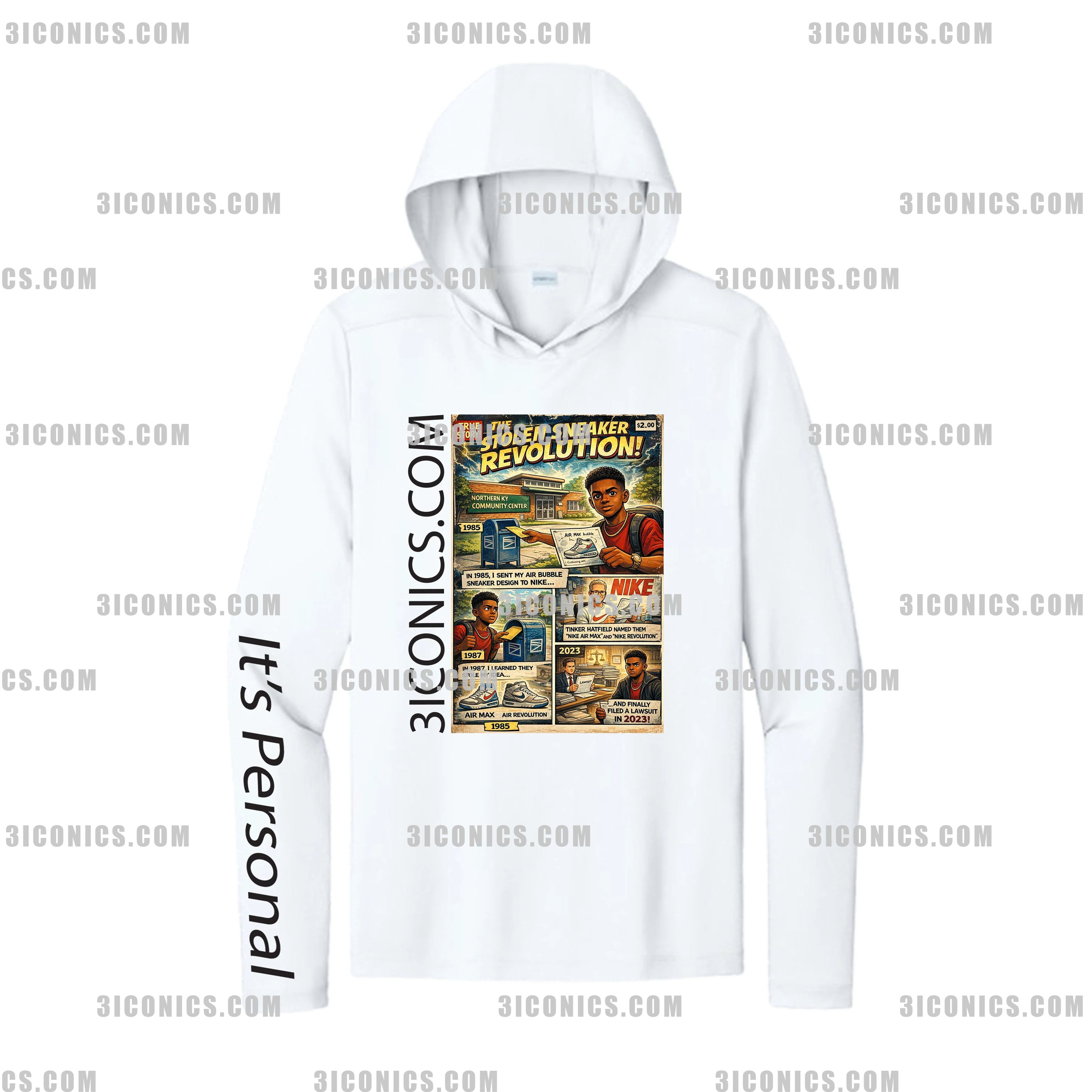 3ICONICS "COMIC" HOODIE